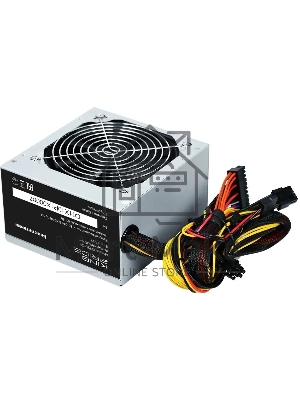 Блок питания KingPrice ATX 650W KPPSU650 (20+4pin) 120мм fan 4xSATA