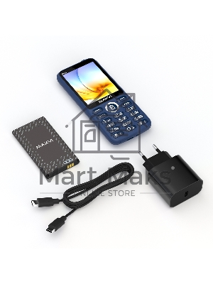 Мобильный телефон Maxvi K15c синий