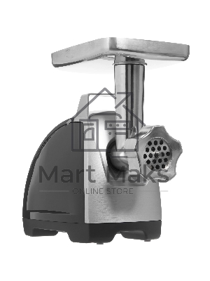 Мясорубка электрическая Moulinex ME688832 черный, 2200 Вт, 4.5 кг/мин, реверс, насадки - 6