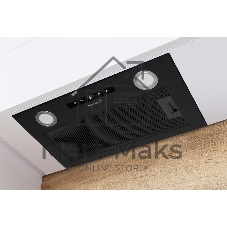 Вытяжка встраиваемая Weissgauff Box 1200 BL черный, 52 см, 900 куб. м/ч, 53 дБ