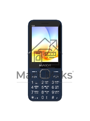 Мобильный телефон Maxvi K28 32/32Mb синий