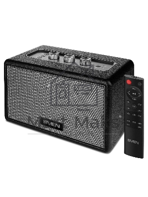 Аудиосистема SVEN HA-950, черный, МДФ, эко-кожа (60 Вт, Bluetooth, USB, Micro SD, пульт)