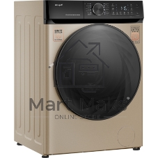Стиральная машина Weissgauff WM 59411 Direct Drive Inverter Steam Champagne золотистая, загрузка фронтальная 11кг, 1400 об/мин., класс: A+++