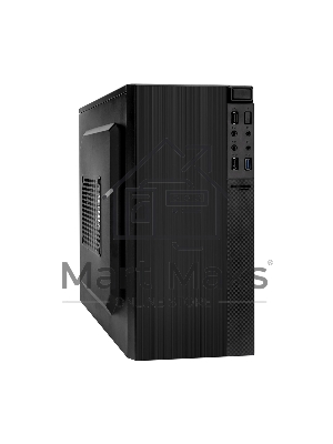 Компьютерный корпус Minitower ExeGate BAA-104U-AA500 (mATX, БП AA500 с вент. 8см, 2*USB+1*USB 3.0, аудио, черный)