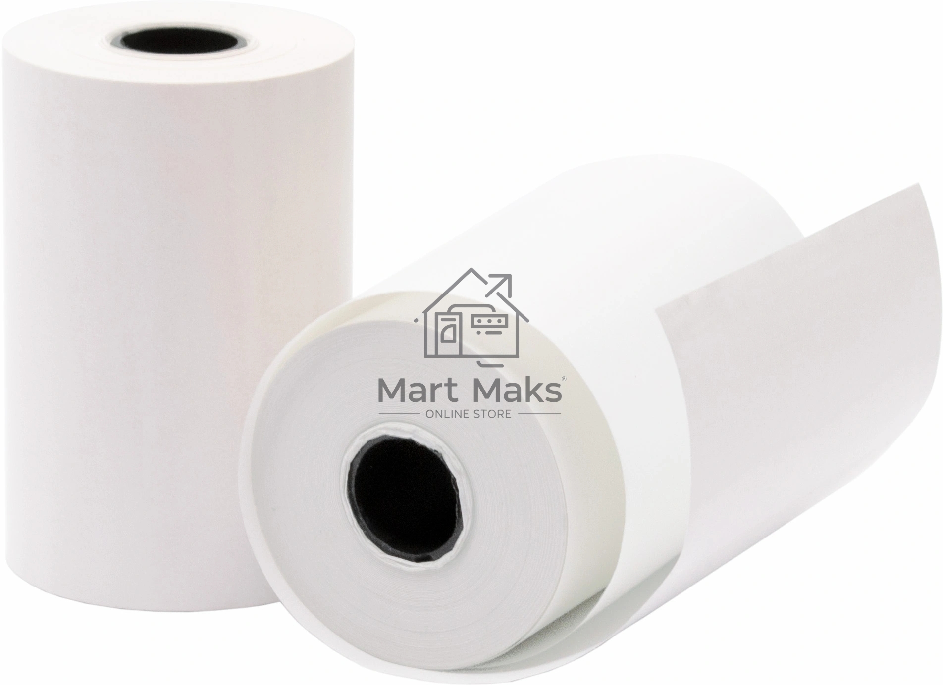 Лента чековая Silwerhof 57мм 17м 12mm термобумага (упак.12шт)