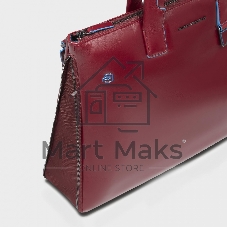 Сумка для ноутбука Piquadro Blue Square CA4021B2/R красный натур.кожа