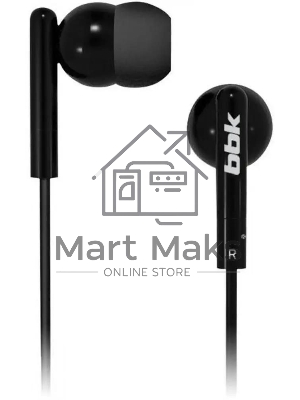 Наушники BBK EP-1003S черный