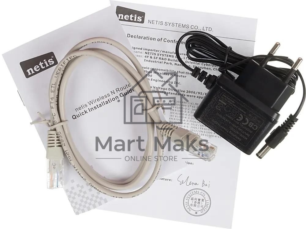 Роутер WRL Router Netis 300MBPS 10/100M 4P WF2419E