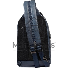 Рюкзак слинг мужской Piquadro Solm CA7028S141/AV серо-голубой кожа