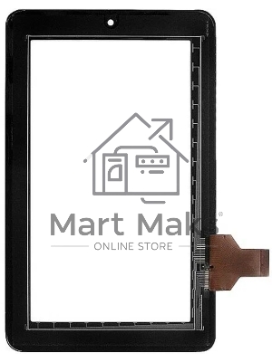 Сенсорное стекло (тачскрин) HLD-GG706S, черное