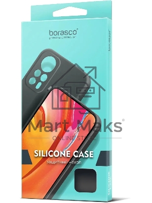 Чехол (клип-кейс) BoraSCO для Infinix Hot 40 черный (72732)