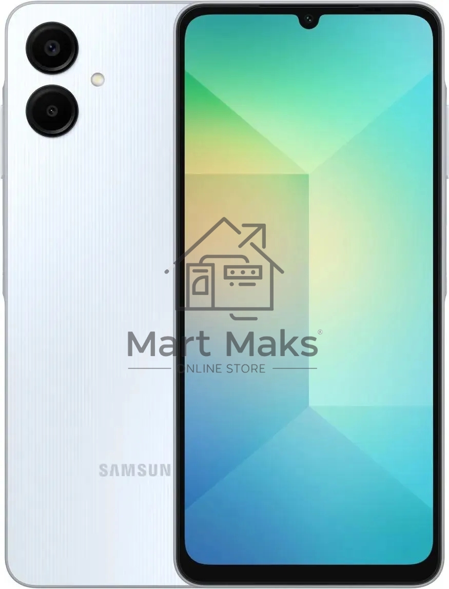 Смартфон Samsung Galaxy A06, 4/64Gb, голубой