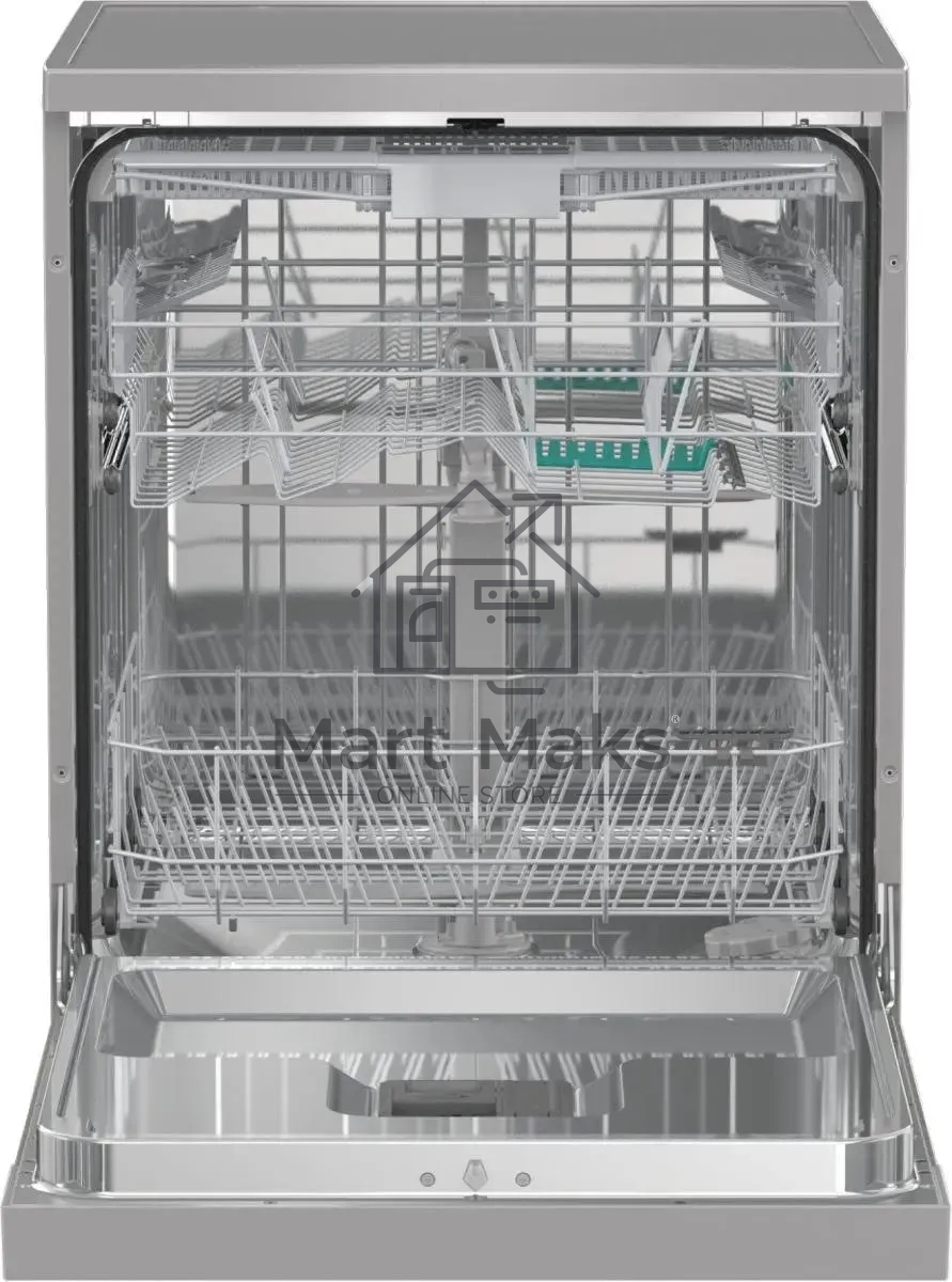 Встраиваемая посудомоечная машина Gorenje GS643D90X, серебристая с черным, 59.9 см, 16 компл., 46 дБ, класс A+++