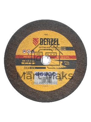 Круг отрезной по металлу, 400 х 3,2 х 32 мм, A30TBF Denzel