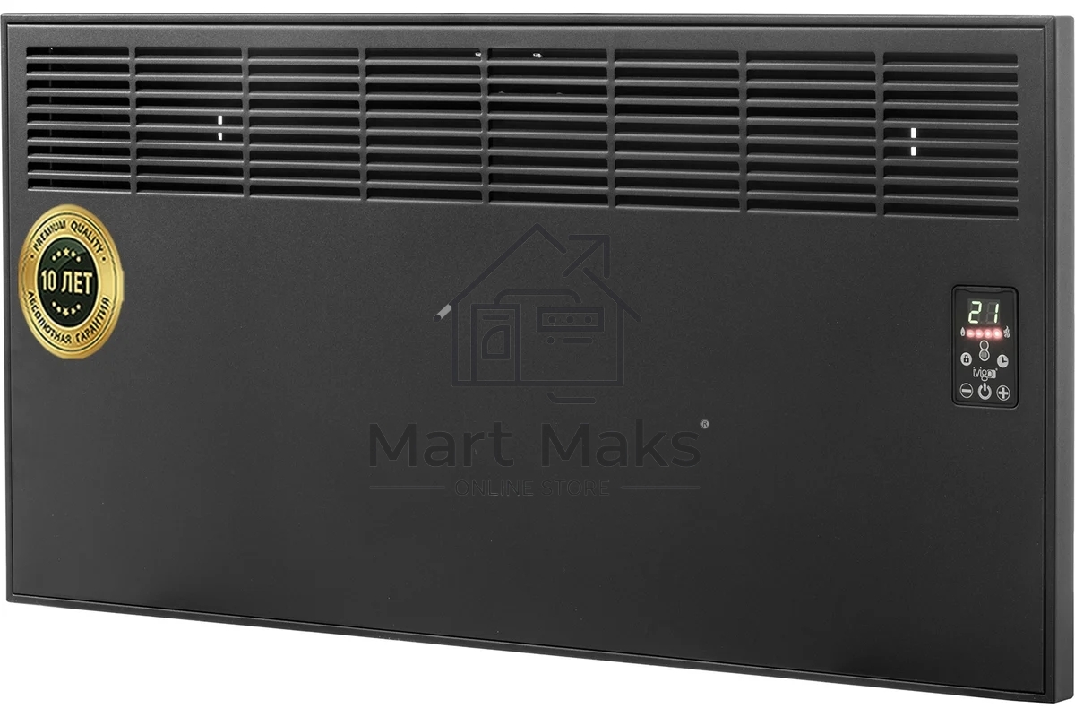 Электрический конвектор iVigo EPK4590E20 2000 Вт Черный матовый