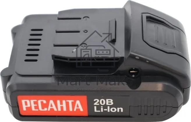 Дрель-шуруповерт аккумуляторная Ресанта ДА-20-2ЛК 75/14/11, Аккумуляторная, 20В, 2 АКБ, Кейс