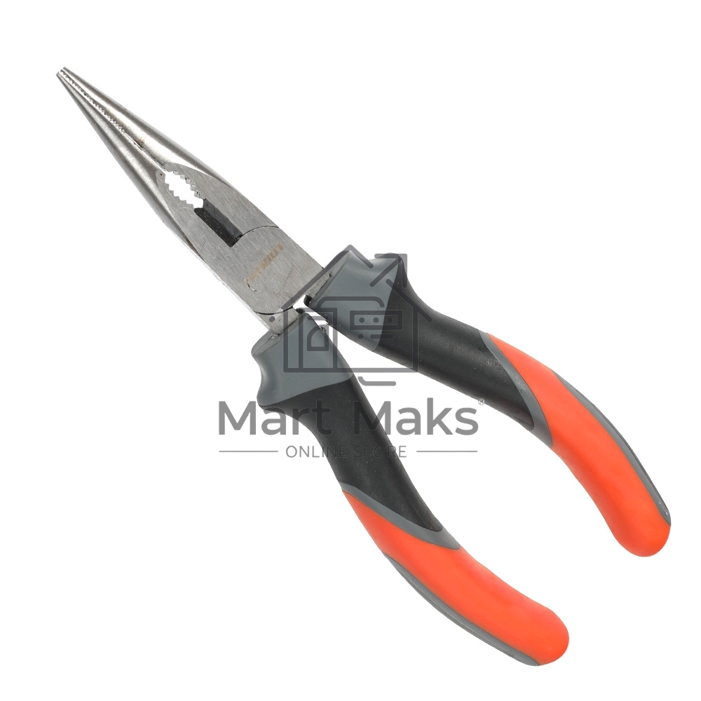 Длинногубцы PATRIOT LNP-160N трехкомпонентная рукоятка, 160 мм