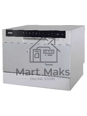 Посудомоечная машина Korting KDF 2050 S, серебристый, 55 см, 6 компл., 49 дБ, класс A+