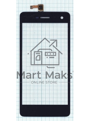 Сенсорное стекло (тачскрин) для OPPO Mirror R819, черное