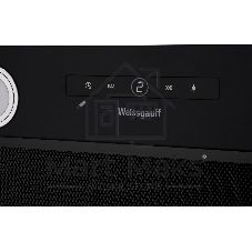 Вытяжка встраиваемая Weissgauff Box 1200 BL черный, 52 см, 900 куб. м/ч, 53 дБ