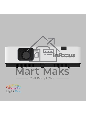 Проектор INFOCUS IN1034 3LCD, 4800 lm, XGA (1024x768), 50000:1, 1.481.78:1,3.5мм in,Composite video,Component,VGA IN х2, HDMI IN, Audio in(RCAх2), USB-A, USB B х2, VGA out, Audio 3.5мм out, лампа 20000ч.(ECO mode), RJ45,RS232, 1x16W, 31дБ, 3,3 кг