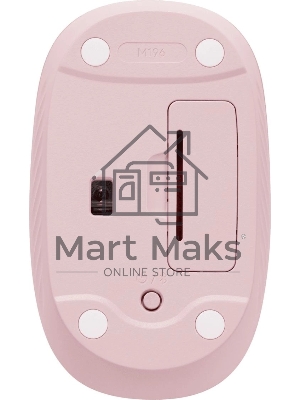 Мышь беспроводная Logitech M196 розовый, 1000 dpi, Bluetooth, кнопки - 3