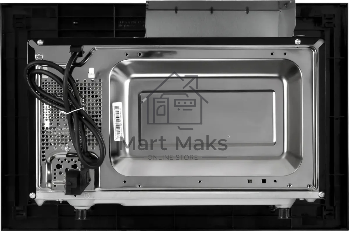 Микроволновая печь встраиваемая Weissgauff HMT-620 B Grill черный, 20 л, 700 Вт, переключатели - кнопки/поворотный механизм