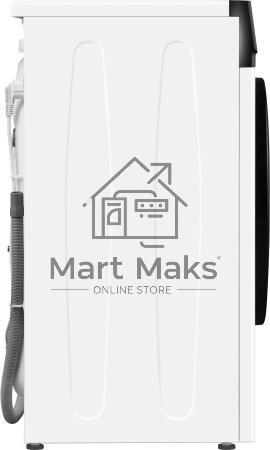 Стиральная машина Weissgauff WM 45126 Inverter Steam Color Touch белая, загрузка фронтальная 6кг, 1200 об/мин., класс: A+++