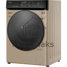 Стиральная машина Weissgauff WM 59411 Direct Drive Inverter Steam Champagne золотистая, загрузка фронтальная 11кг, 1400 об/мин., класс: A+++
