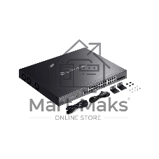 Коммутатор TP-Link Omada SG3428XMPP, 24×2.5 Гбит/с + 4×10 Гбит/с SFP+, управляемый