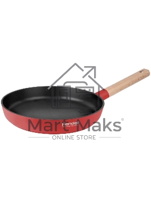 Сковорода Rondell Red Edition RDA-1005, 26см, без крышки, красный
