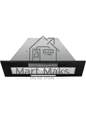 Вытяжка встраиваемая Zigmund & Shtain K 012.7 B черный, 70 см, 1010 куб. м/ч, 72 дБ