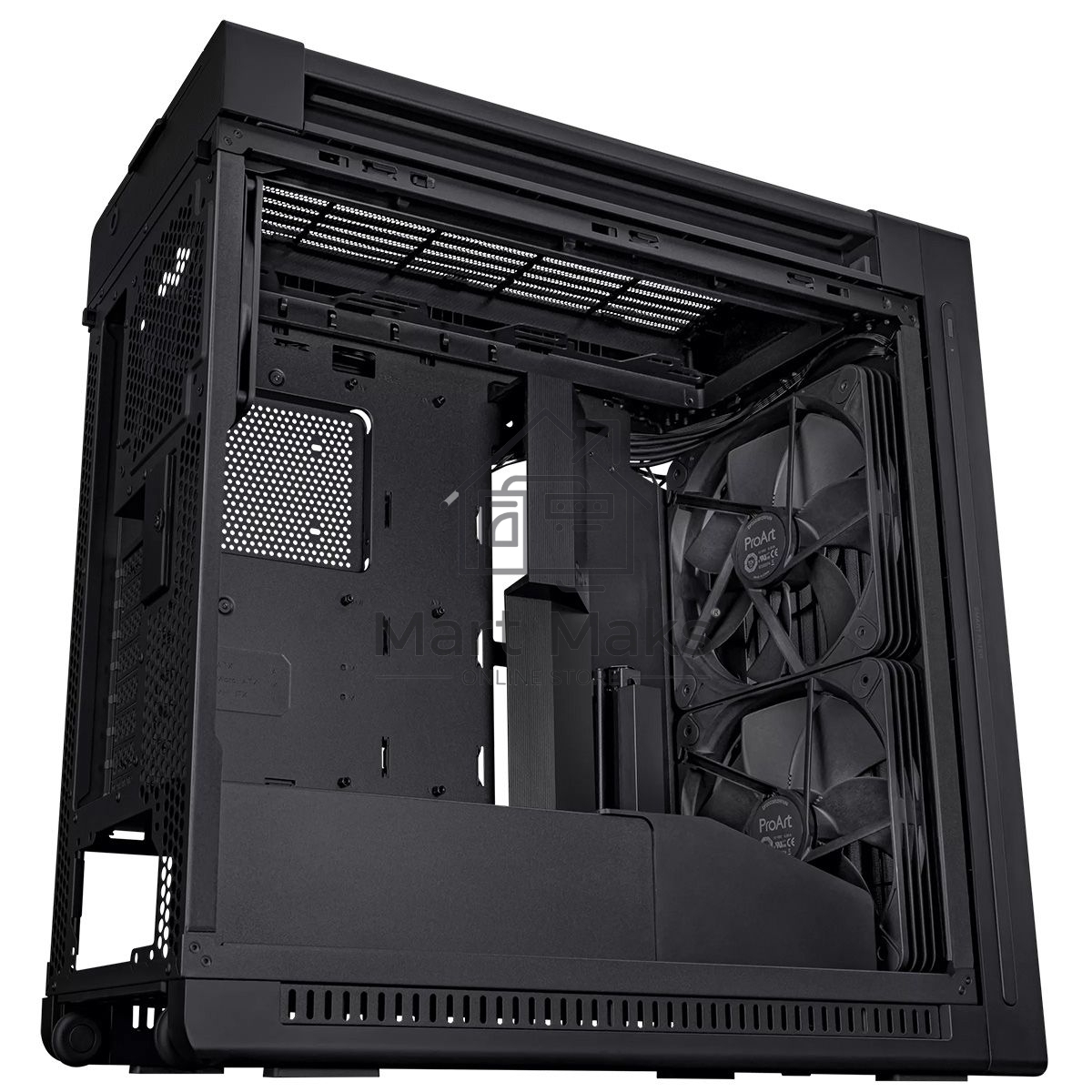 Корпус ASUS PROART PA602 TG ARGB черный PA602/BLK/TG (90DC00J0-B09000)