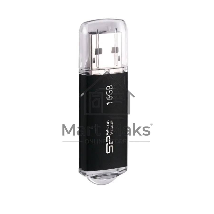Флешка USB R/W R/W 16Gb Ultima II-I Series SP016GBUF2M01V1K USB2.0 черный