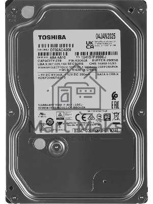 Жесткий диск Toshiba Surveillance HDD 3.5