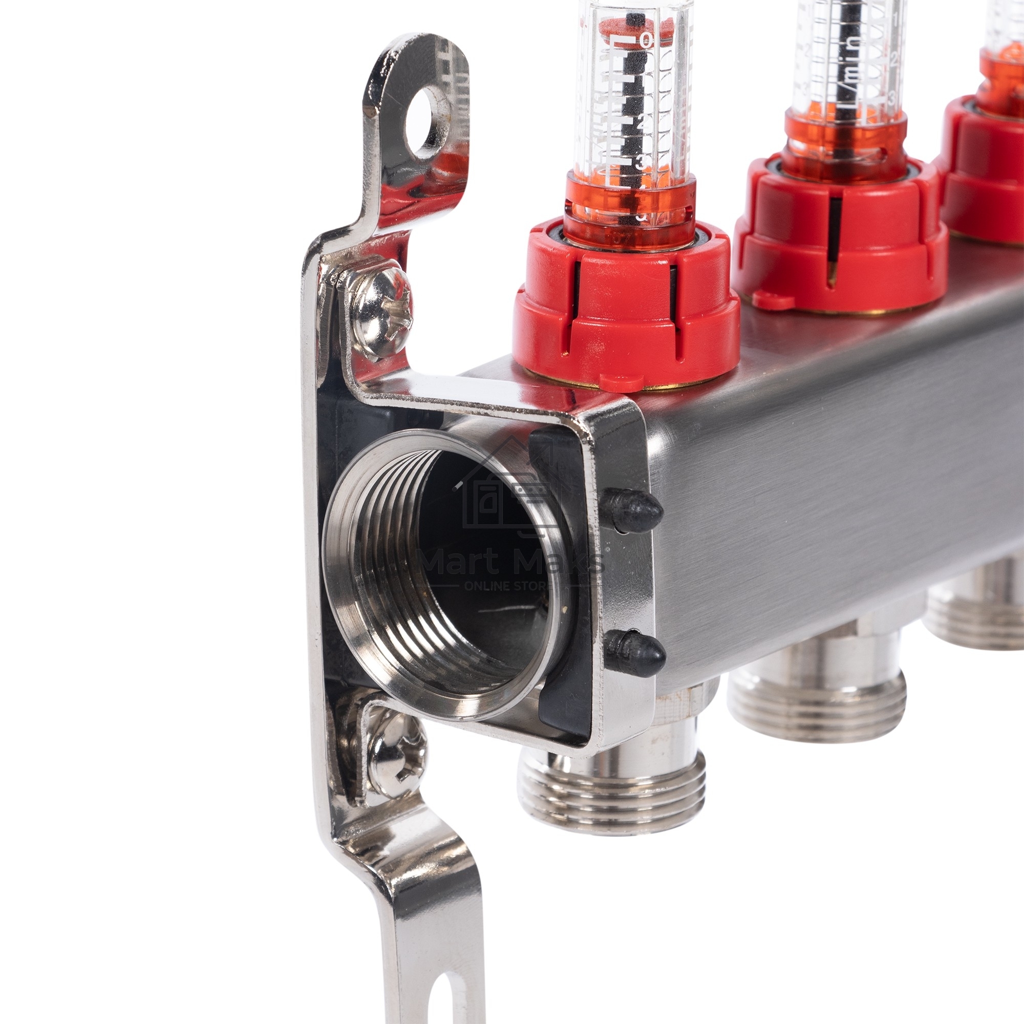 Коллектор Royal Thermo нерж. в сборе с расходомерами 1