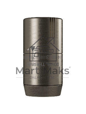 Термоголовка жидкостная Royal Thermo Design М30х1,5 (никель матовый)