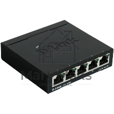 Коммутатор D-Link DGS-1005D, 5×1 Гбит/с, неуправляемый