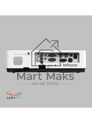 Проектор INFOCUS IN1034 3LCD, 4800 lm, XGA (1024x768), 50000:1, 1.481.78:1,3.5мм in,Composite video,Component,VGA IN х2, HDMI IN, Audio in(RCAх2), USB-A, USB B х2, VGA out, Audio 3.5мм out, лампа 20000ч.(ECO mode), RJ45,RS232, 1x16W, 31дБ, 3,3 кг