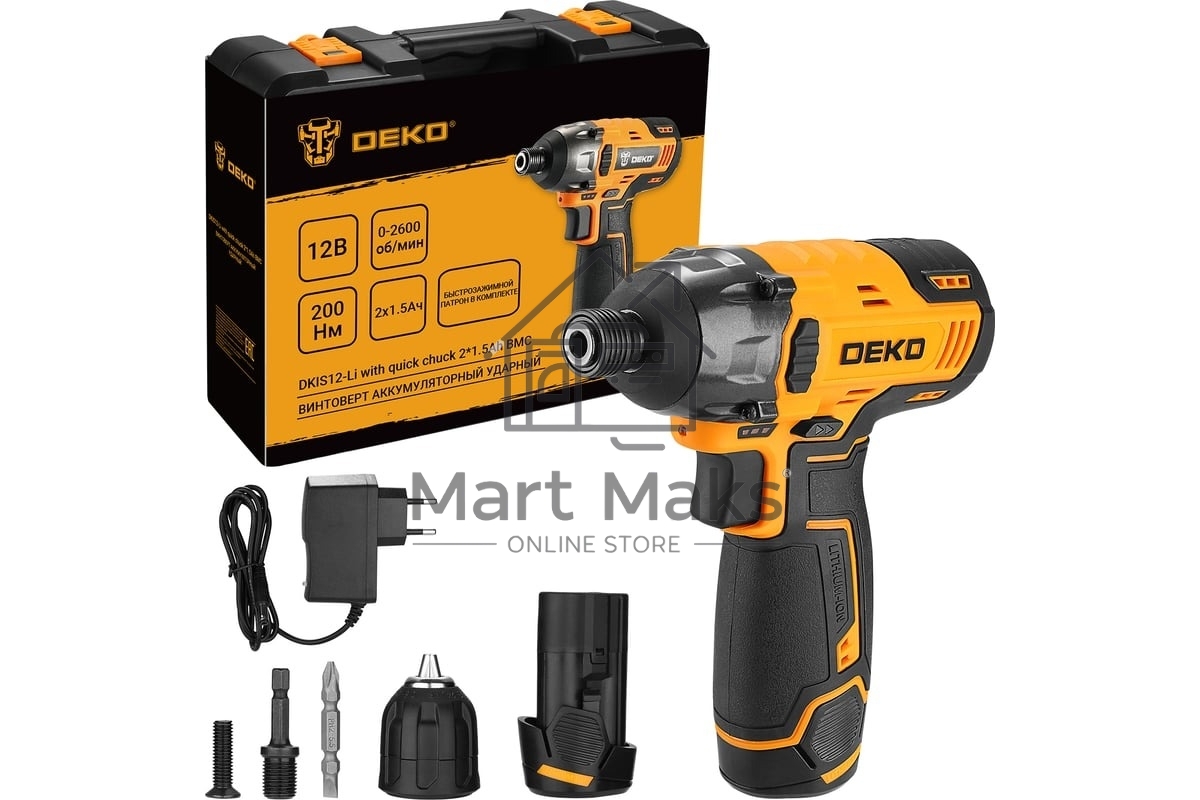 Винтоверт Deko DKIS12-Li 063-4390