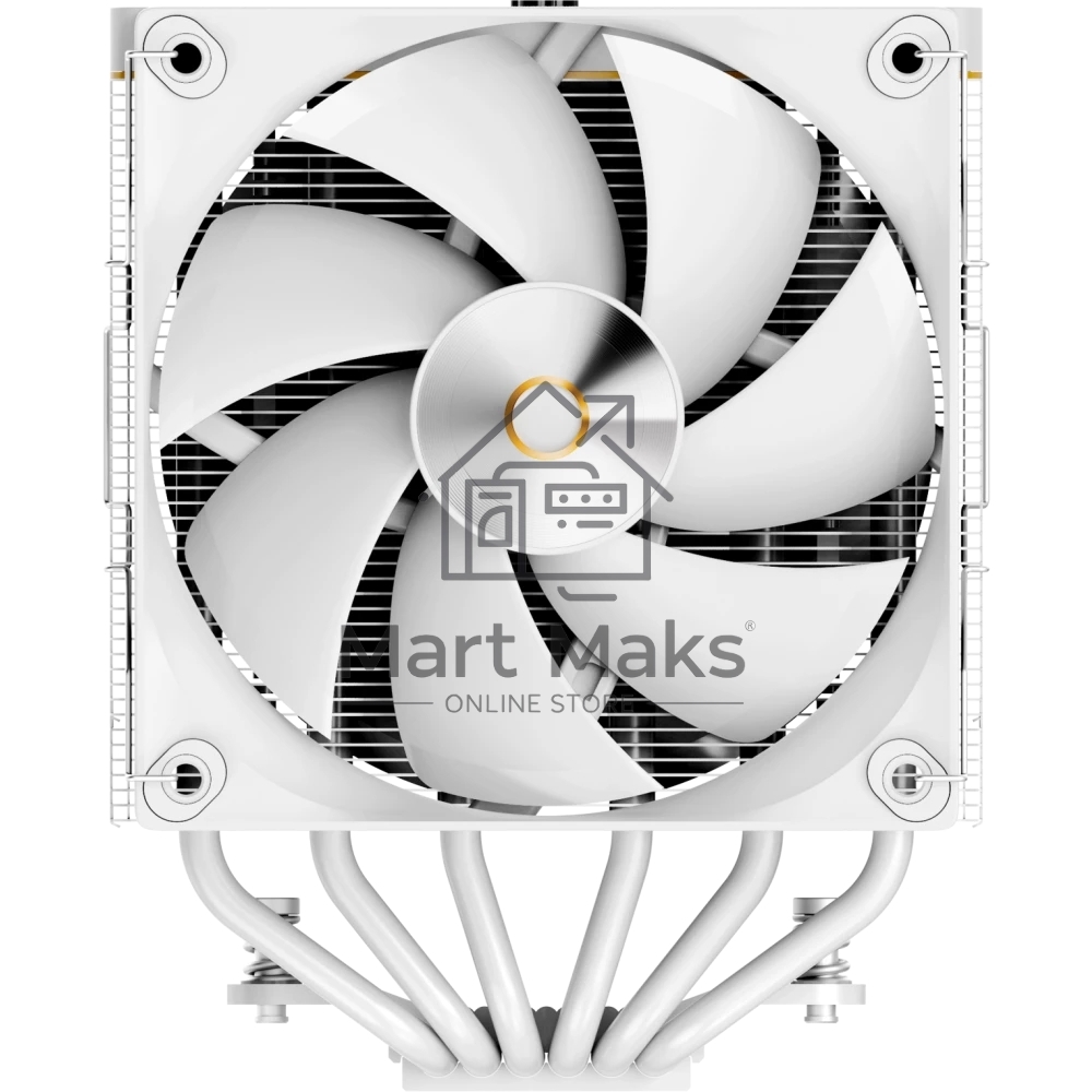 Кулер Ocypus Iota A62 WH Iota-A62-WH белый 120мм алюминий+медь 2000rpm 29db 4-pin 260W 158мм