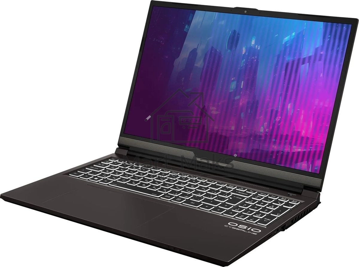 Ноутбук Osio CyberLine C160i-004 коричневый Core i7 12650H 16Gb SSD512Gb NVIDIA GeForce RTX4060 8Gb 16