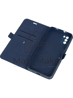 Чехол (флип-кейс) DF poFlip-03 для Xiaomi Poco M3 синий