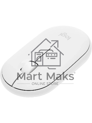 Мышь беспроводная Logitech Pebble 2 M350S белый, 4000 dpi, Bluetooth, кнопки - 3