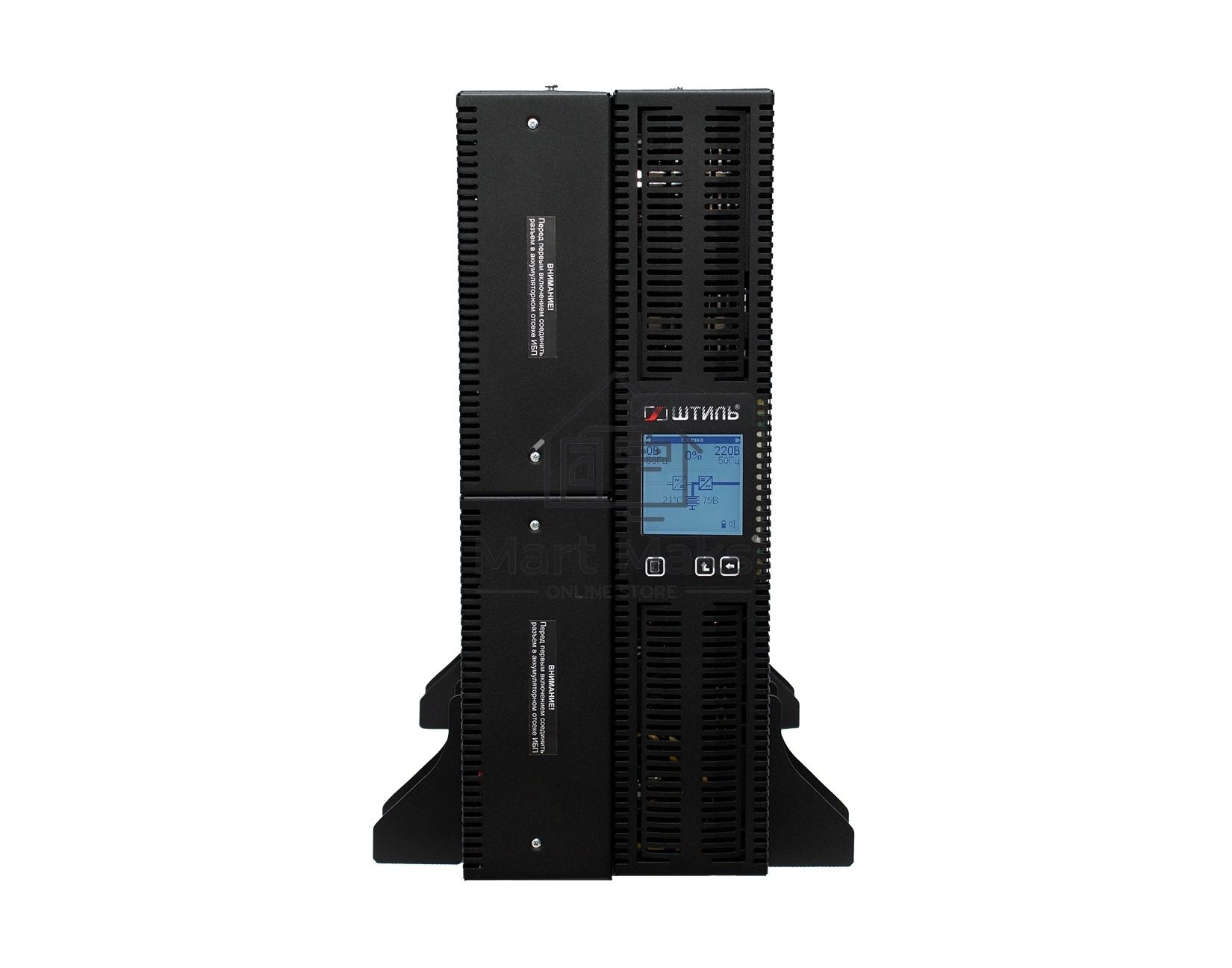 Источник бесперебойного питания Штиль STR1106SL 5400Вт 6000ВА черный
