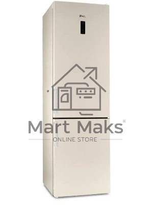 Холодильник Stinol STN 200 DE бежевый двухкамерный 249/75л морозилка снизу, No Frost