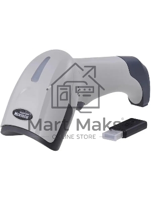 Сканер штрих-кода ручной Mertech CL-2310 (4839) 1D/2D имидж, беспроводной, 100 скан/сек, USB-HID; USB-COM - эмуляция; Bluetooth - BLE 5.0, белый