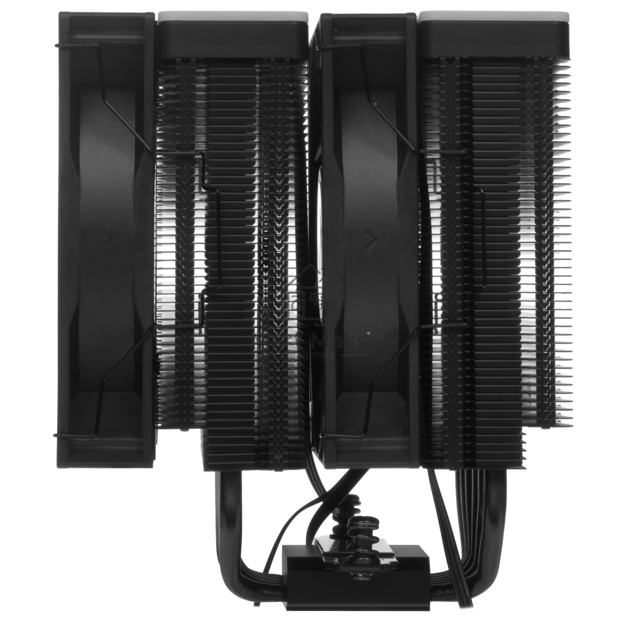 Кулер для процессора DEEPCOOL AG620 BK ARGB V2 черный 120мм алюминий+медь 1850rpm 29.4db 4-pin 260W 157мм