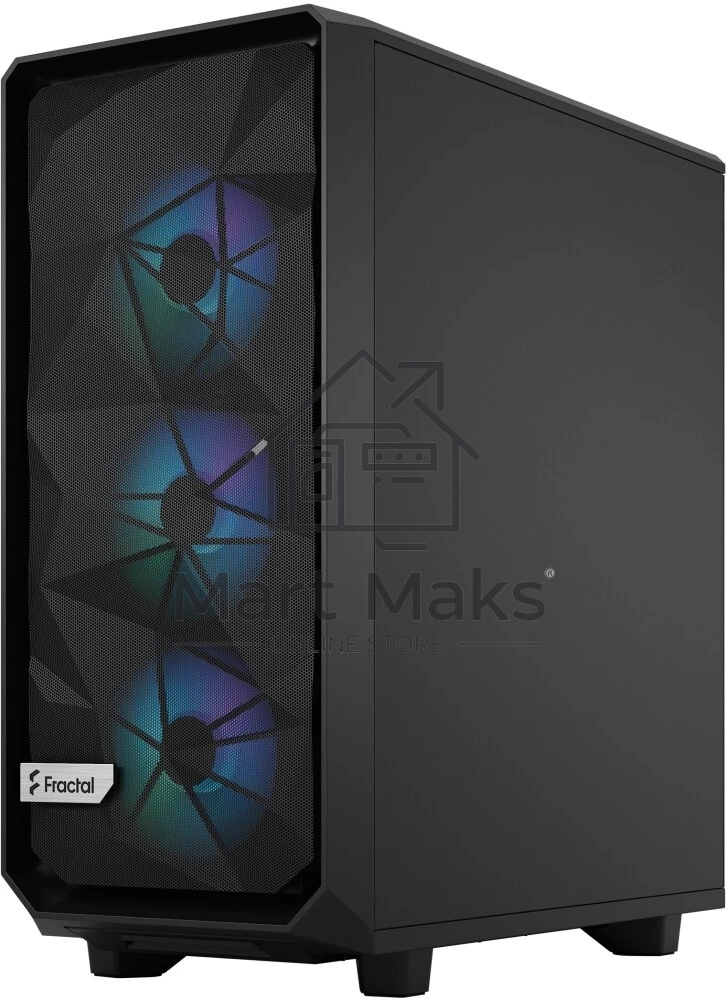 Компьютерный корпус Fractal Design Meshify 2 Compact Lite RGB Black TG Light Tint / FD-C-MEL2C-05
