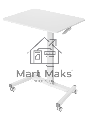 Стол для ноутбука Cactus VM-FDS102 столешница МДФ белый 80x60x122см (CS-FDS102WWT)